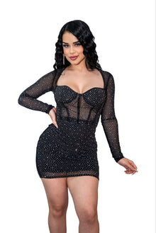  Shine with me Mini Dress